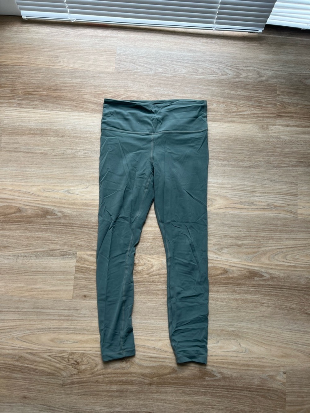 Athleta Olive Green High-Waist Performance Leggings